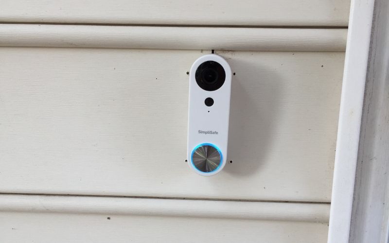 Is the Simplisafe Doorbell Wireless  