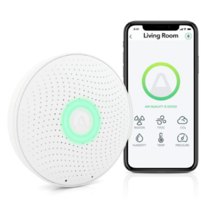 Airthings Wave Plus Indoor Air Quality Monitor with Radon Detection