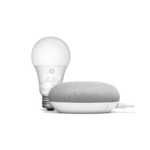 google home mini and smart light bulb