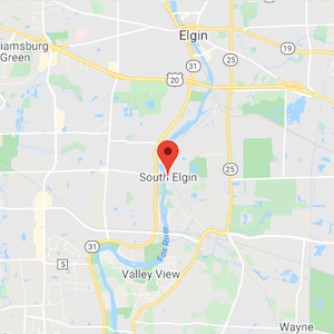 South Elgin, Illinois map
