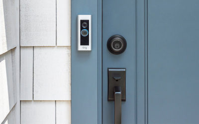 front door security camera doorbell