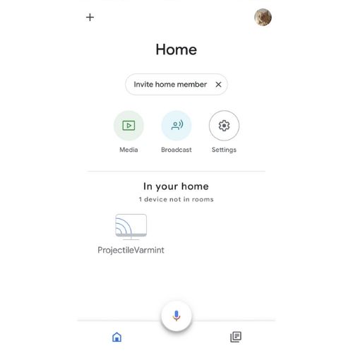 nest secure google home