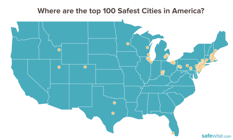 100 Safest Cities In America Safewise 8577