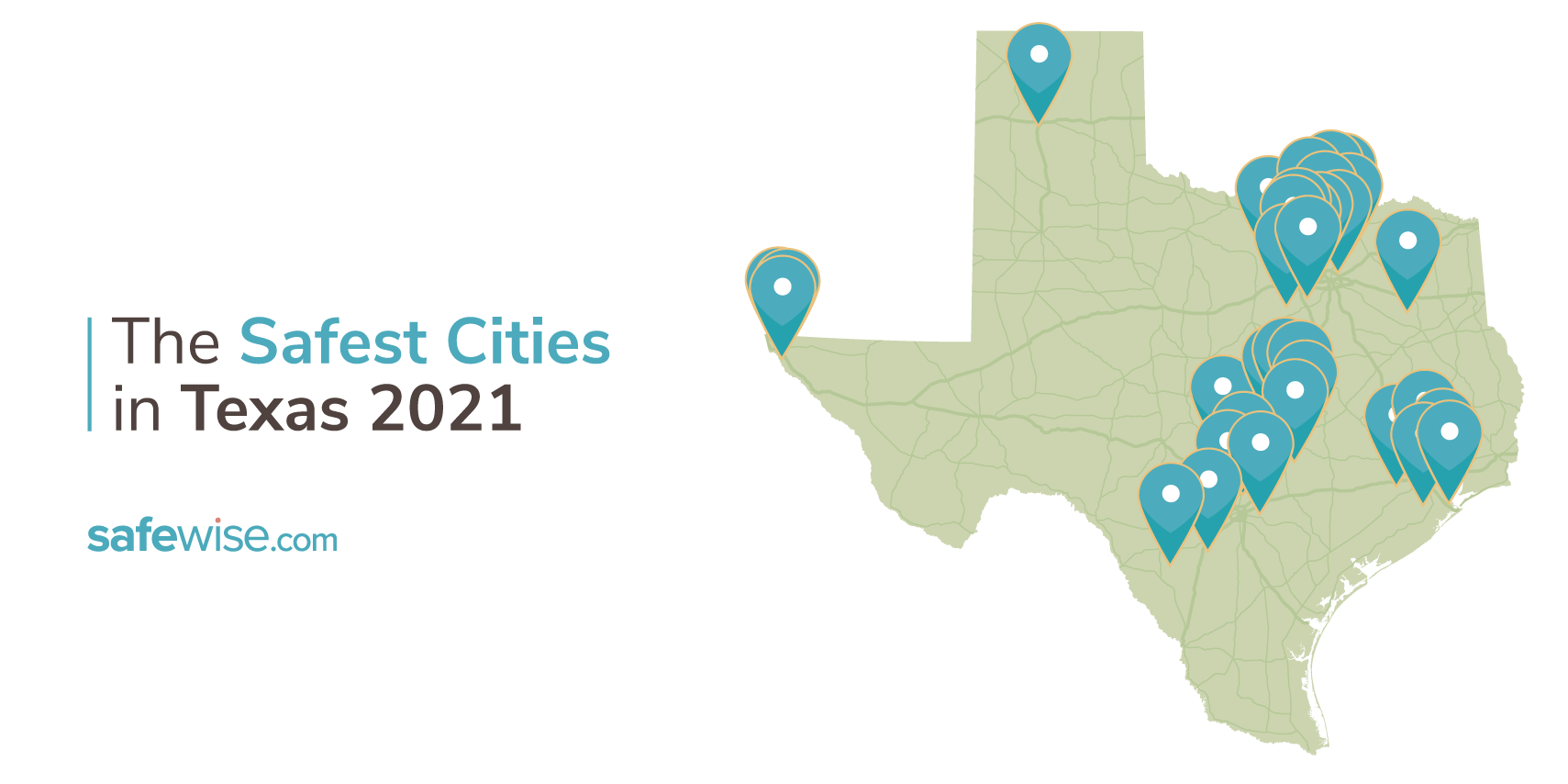 Texass 50 Safest Cities Of 2021 Safewise
