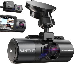 1 SUVCON Dash Cam Front and Rear, 2K Dash Camera for Cars