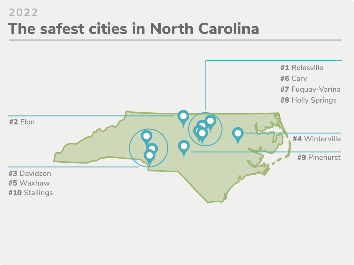 North Carolina's 20 Safest Cities of 2022 SafeWise