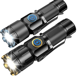 Two small torches ideal for travelling