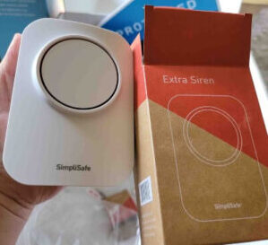 simplisafe siren and box