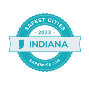 Safest Cities in Indiana Badge