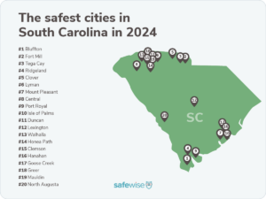 South Carolina's 20 Safest Cities of 2024 | SafeWise