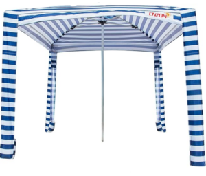 CNZON blue and white beach cabana