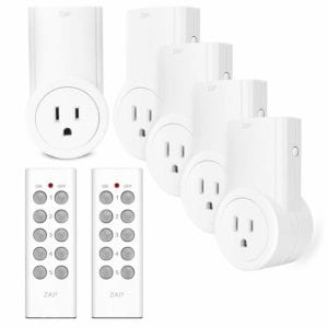 Mini Wireless Wall-Mounting Remote Control Outlet Switch Power