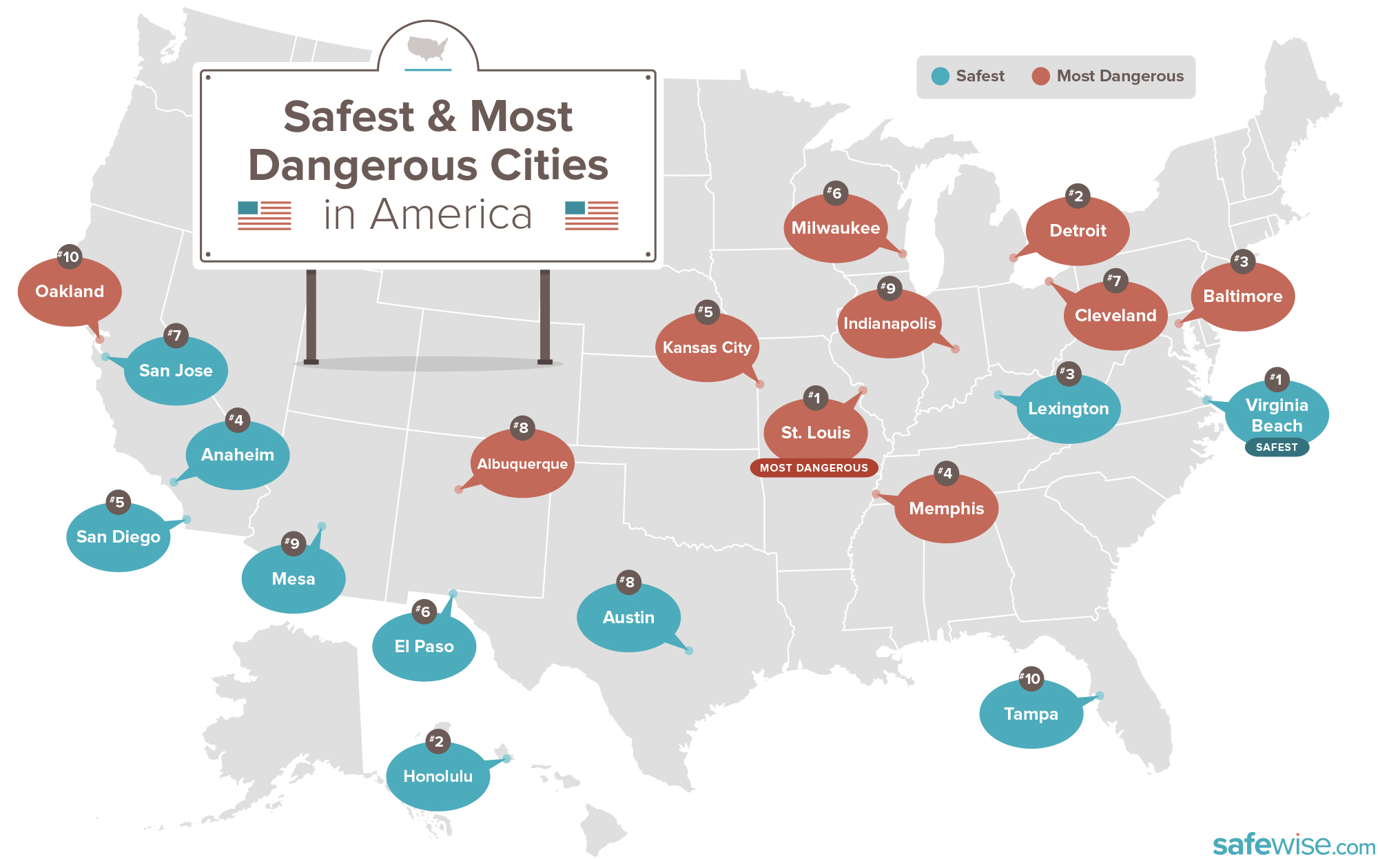 10 Safest Metro Cities In America SafeWise