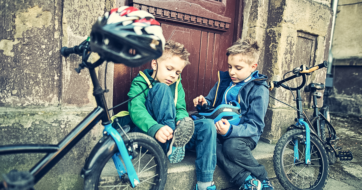 childrens mountain bike helmet