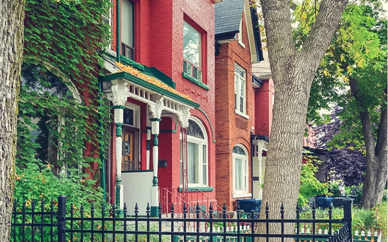 photo of Canadian house