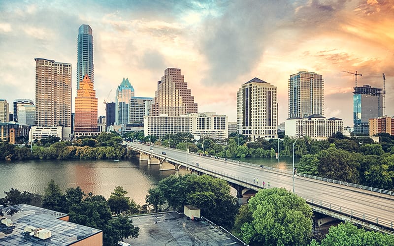 scenic photo of Austin Texas