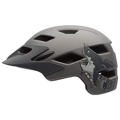 branded bike helmet
