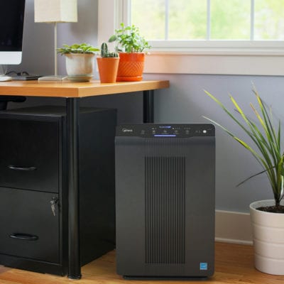 air purifier in home office